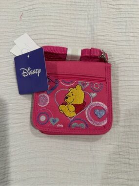 Disney Pink Winnie the Pooh Heart Crossbody Bag